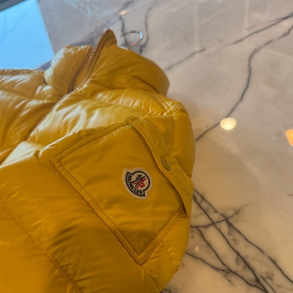 Moncler Yellow Performance Jacket - Picture 2 of 8
